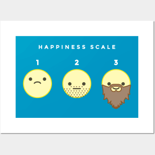 Happiness Scale Posters and Art